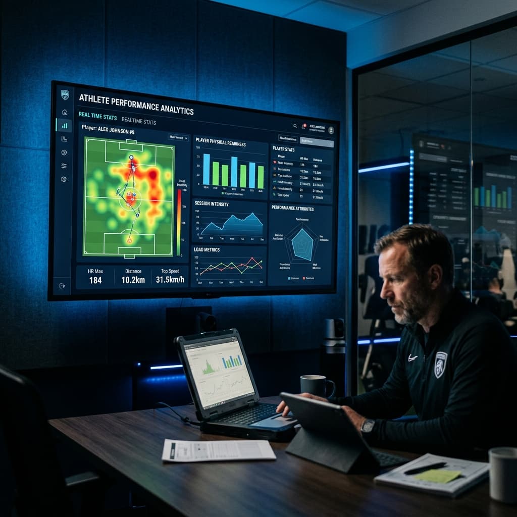 Athlete performance analytics dashboard