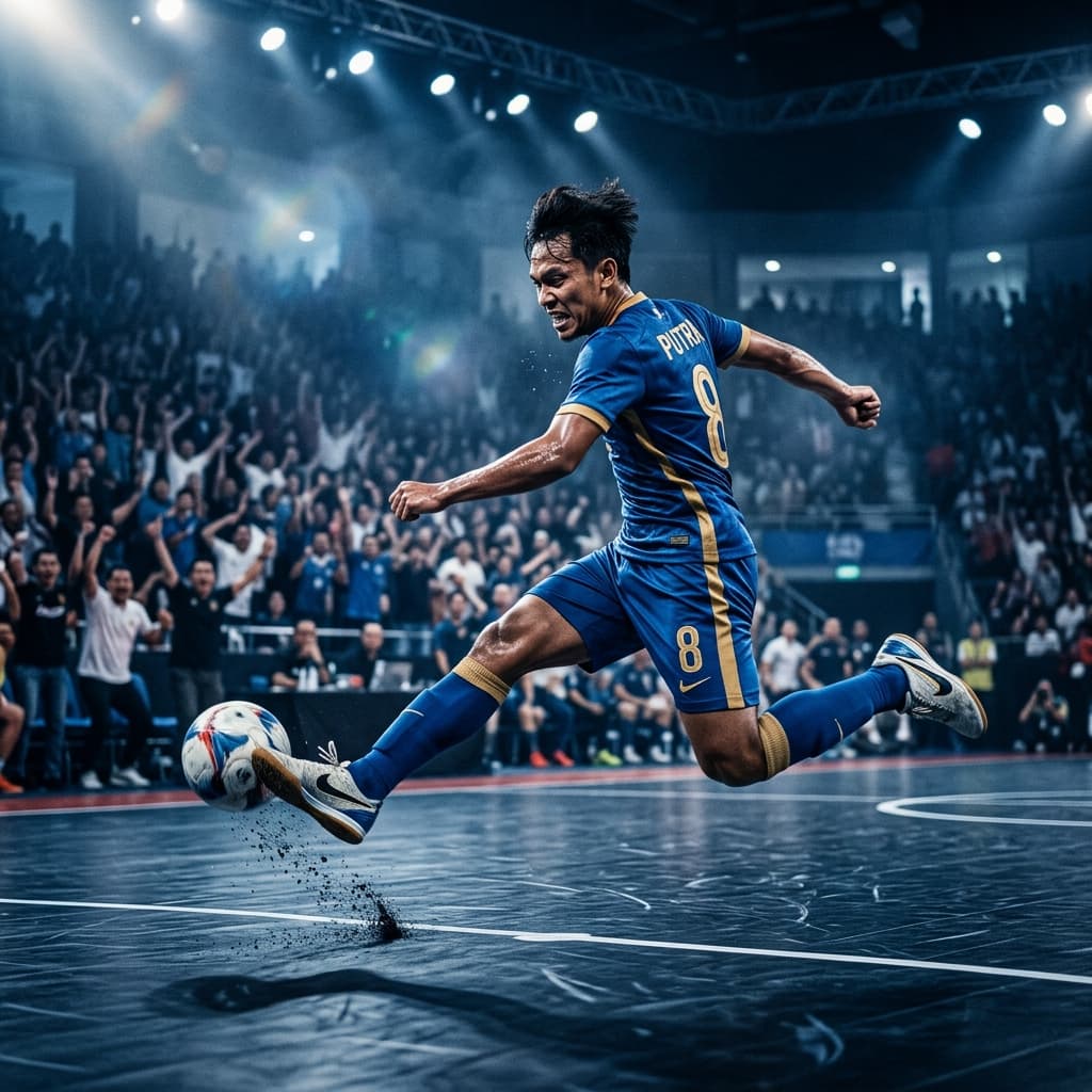 Athlete in action